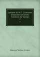 Lettere di M.T. Cicerone disposte secondo l'ordine de' tempi, Marcus Tullius Cicero 
