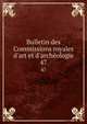 Bulletin des Commissions royales d'art et d'arch?ologie, Belgium. Commissions royales d'art et d'arch?ologie,Belgium. Commission royale des monuments et des sites 
