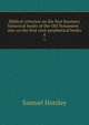 Biblical criticism on the first fourteen historical books of the Old Testament : also on the first nine prophetical books. 4, Samuel Horsley 
