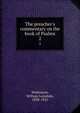 The preacher's commentary on the book of Psalms, Watkinson, William Lonsdale, 1838-1925 