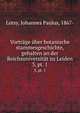 Vortrge ber botanische stammesgeschichte, gehalten an der Reichsuniversitt zu Leiden. 3, pt. 1, Lotsy, Johannes Paulus, 1867- 