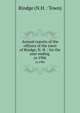 Annual reports of the officers of the town of Rindge, N. H. : for the year ending . yr.1906, Rindge (N.H. : Town) 