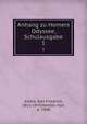 Anhang zu Homers Odyssee, Schulausgabe. 1, Ameis, Karl Friedrich, 1811-1870,Hentze, Karl, d. 1908 