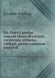 Cn. Naevii poetae romani vitam descripsit, carminum reliquias collegit, poesis rationem exposuit ., Gnaeus Naevius 