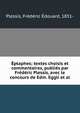 Eptaphes; textes choisis et commentaires, publies par Frederic Plessis, avec le concours de Edm. Eggli et al., Plessis, Fr?d?ric ?douard, 1851- 