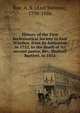 History of the First Ecclesiastical Society in East Windsor, from its formation in 1752, to the death of its second pastor, Rev. Shubael Bartlett, in 1854, Roe, A. S. (Azel Stevens), 1798-1886 
