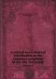 A critical and historical introduction to the canonical scriptures of the Old Testament. Volume 2, Wilhelm Martin Leberecht De Wette,Theodore Parker 