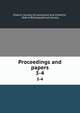 Proceedings and papers. 3-4, Historic Society of Lancashire and Cheshire , Oxford Bibliographical Society 