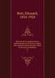 Histoire de la representation diplomatique de la France aupres des cantons suisses de leurs allies et de leurs confederes, Rott, ?douard, 1854-1924 