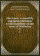 Our town. A monthly magazine devoted to the interests of the town of Wellesley. 2, Chandler, Edward Herrick, [from old catalog] ed,Farwell, Parris T., [from old catalog] ed 