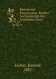 Barock und Klassizismus. Studien zur Geschichte der Architektur Roms, Escher, Konrad, 1882- 