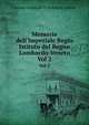 Memorie dell`Imperiale Regio Istituto del Regno Lombardo-Veneto. Vol 2, Istituto Lombardo Di Scienze E Lettere 