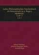 Lydia: Philosophisches Taschenbuch als Seitenstuck zu a. Ruge`s"akademie,". 2, pt. 2, Anton G?nther , Johann Emanuel Veith , Arnold Ruge 