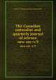 The Canadian naturalist and quarterly journal of science. new ser.:v.9, Natural History Society of Montreal 