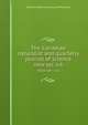 The Canadian naturalist and quarterly journal of science. new ser.:v.6, Natural History Society of Montreal 
