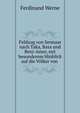 Feldzug von Sennaar nach Taka, Basa und Beni-Amer, mit besonderem Hinblick auf die Volker von ., Ferdinand Werne 