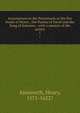 Annotations on the Pentateuch or the five books of Moses ; the Psalms of David and the Song of Solomon : with a memoir of the author. 1, Ainsworth, Henry, 1571-1622? 