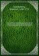 Arcana caelestia; the heavenly arcana contained in the Holy Scriptures, or Word of the Lord, unfolded, beginning with the book of Genesis: together with wonderful things seen in the world of spirits and in the heaven of angels. 2, Swedenborg, Emanuel, 1688-1772 