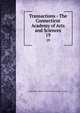 Transactions - The Connecticut Academy of Arts and Sciences. 19, Connecticut Academy of Arts and Sciences,Yale University 