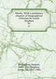 Works. With a prefatory chapter of biographical criticism by Leslei Stephen. 02, Richardson, Samuel, 1689-1761,Stephen, Leslie, Sir, 1832-1904 
