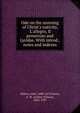 Ode on the morning of Christ's nativity, L'allegro, Il penseroso and Lycidas. With introd., notes and indexes, Milton, John, 1608-1674,Verity, A. W. (Arthur Wilson), 1863-1937 