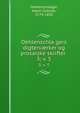 Oehlenschlagers digtervrker og prosaiske skrifter . 3; v. 5, Oehlenschl?ger, Adam Gottlob, 1779-1850 