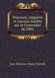 Discours, rapports et travaux inedits sur le Concordat de 1801, Jean-Etienne-Marie Portalis 