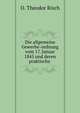 Die allgemeine Gewerbe-ordnung vom 17. Januar 1845 und deren praktische ., O. Theodor Risch 