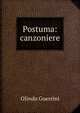 Postuma: canzoniere, Olindo Guerrini 