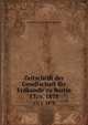 Zeitschrift der Gesellschaft fr Erdkunde zu Berlin. 13; v. 1878, Gesellschaft fur Erdkunde zu Berlin 