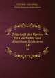 Zeitschrift des Vereins fr Geschichte und Alterthum Schlesiens. 14, Richard Roepell , Colmar Gr?nhagen , Verein f?r Geschichte und Alterthum Schlesiens , Verein f?r Geschichte und Alterthum Schlesiens 