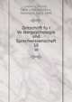 Zeitschrift fur Volkerpsychologie und Sprachwissenschaft. 10, Lazarus, Moritz, 1824-1903,Steinthal, Heymann, 1823-1899 