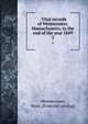 . Vital records of Westminster, Massachusetts, to the end of the year 1849. 2, Westminster, Mass. [from old catalog] 