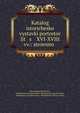 Каталог исторической выставки портретов лиц XVI-XVIII вв, Petr Nikolaevich Petrov, Obshchestvo pooshchrenii?a? khudozhestv (Soviet Union, Obshchestvo pooshchrenii?a? khudozhestv (Soviet Union) 