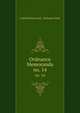 Ordnance Memoranda. no. 14, United States Army . Ordnance Dept 