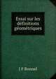 Essai sur les definitions geometriques, J.F. Bonnel 