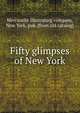 Fifty glimpses of New York, Mercantile illustrating company, New York, pub. [from old catalog] 