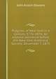 Progress of New York in a century. 1776-1876. An address delivered before the New York Historical Society. December 7, 1875, John Austin Stevens 