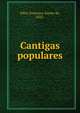 Cantigas populares, Silva, Francisco Xavier da, 1832- 