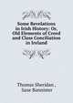 Some Revelations in Irish History: Or, Old Elements of Creed and Class Conciliation in Ireland, Thomas Sheridan , Saxe Bannister 