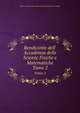 Rendiconto dell` Accademia delle Scienze Fisiche e Matematiche. Tomo 2, Reale Accademia delle scienze fisiche e matematiche di Napoli 