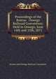 Proceedings of the Boston & Oswego Railroad Convention: Held in Oswego, June 14th and 15th, 1871, Boston And Oswego Railroad Convention 