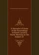A Narrative of Some of the Proceedings of North Carolina Yearly Meeting on the Subject of ., North Carolina Yearly Meeting of Friends (1698 - ) 