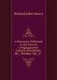 A Discourse Delivered in the Second Congregational Church, Dorchester, Ms., Monday, Dec. 27 ., Storrs, Richard S. 