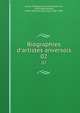 Biographies d'artistes anversois, Lerius, Th?odore Fran?ois Xavier van, 1819-1880,G?nard, Pierre Marie Nicolas Jean, 1830-1899 