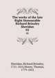 The works of the late Right Honourable Richard Brinsley Sheridan. 02, Sheridan, Richard Brinsley, 1751-1816,Moore, Thomas, 1779-1852 