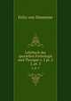 Lehrbuch der speciellen Pathologie und Therapie v. 2 pt. 2. 2, pt. 2, Felix von Niemeyer 