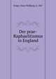 Der prae-Raphaelitismus in England, Singer, Hans Wolfgang, b. 1867 
