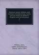 Poetical works. Edited, with memoir, introductions, notes, and an essay on Milton's English and versification, Milton, John, 1608-1674,Masson, David, 1822-1907 