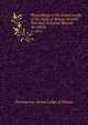 Proceedings of the Grand Lodge of the State of Illinois Ancient Free and Accepted Masons. 46 (1885), Freemasons. Grand Lodge of Illinois 